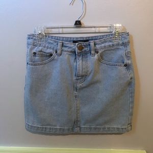 Jean skirt